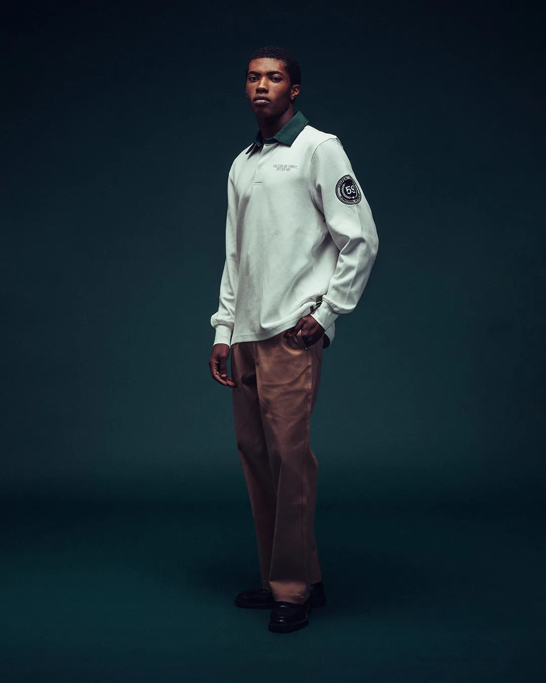 Grand Prix Polo - Vintage White sold by Deus Ex Machina