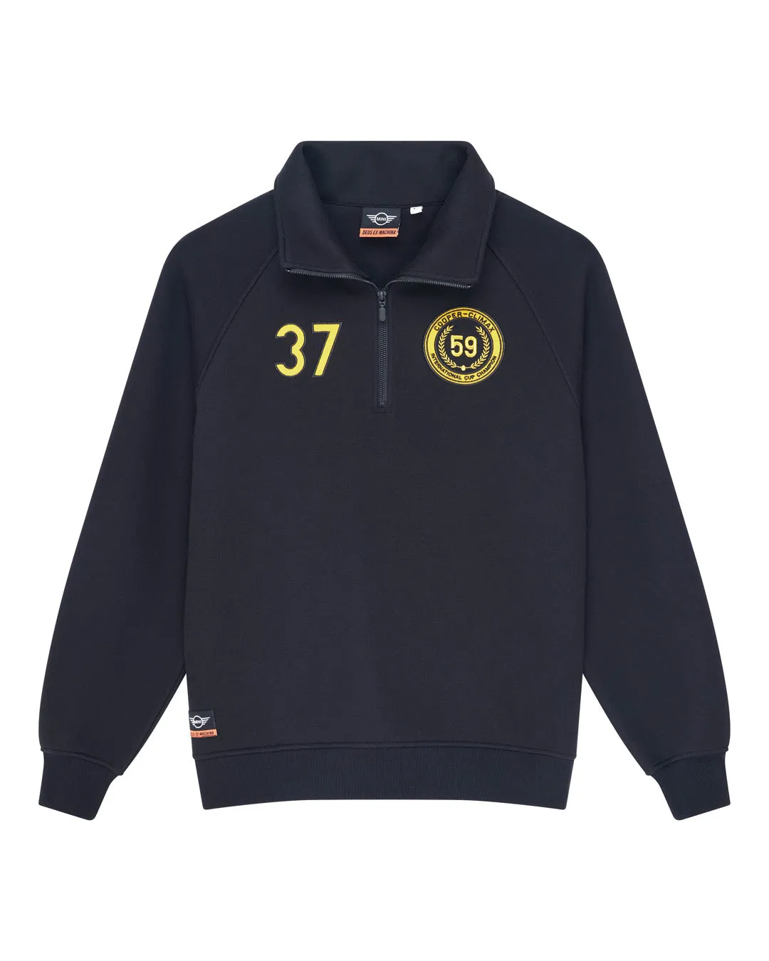 Cc 1/4 Zip Fleece - Black sold by Deus Ex Machina product image thumbnail 3