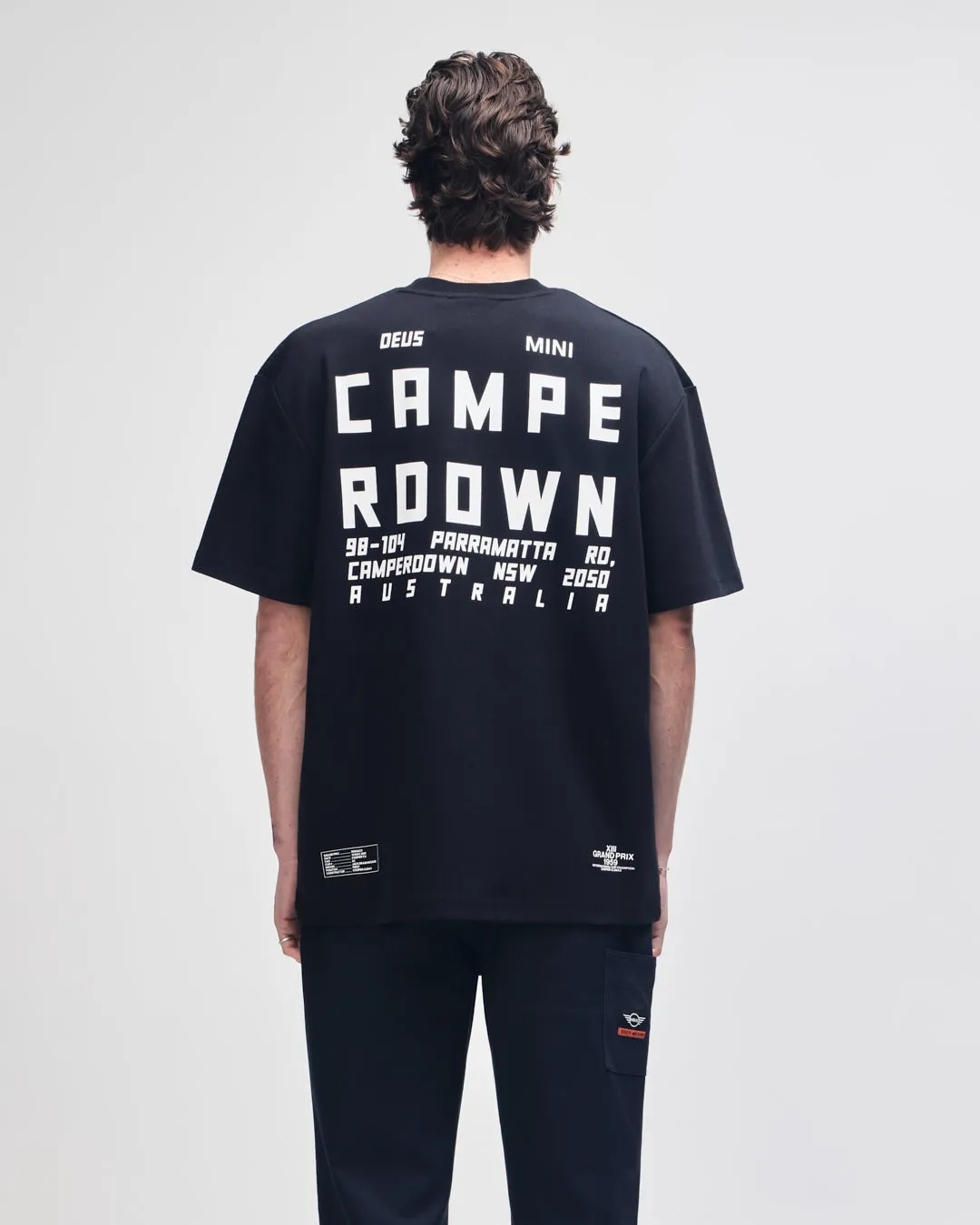 Camperdown Address Tee - Black sold by Deus Ex Machina product image thumbnail 2