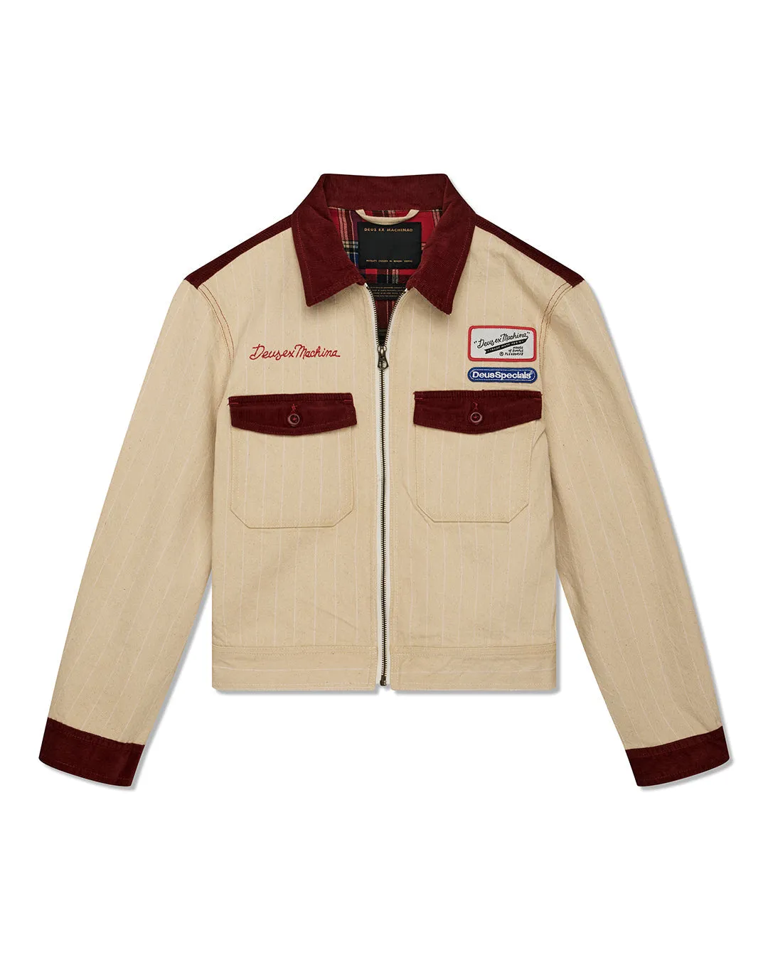 Lyon Natural Jacket - Natural sold by Deus Ex Machina product image thumbnail 3