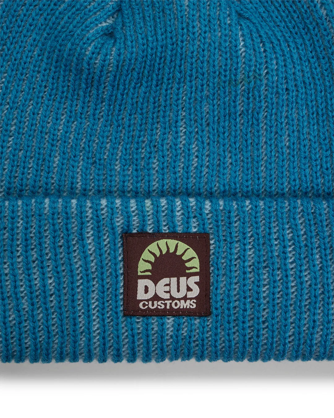 Melody 2-Tone Beanie - Wave Ride Blue sold by Deus Ex Machina product image thumbnail 3