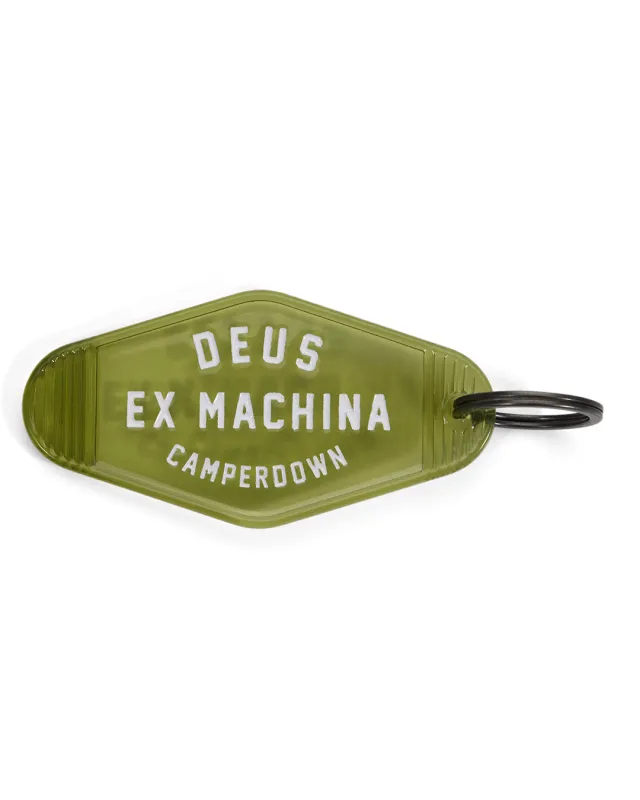 Camperdown Key Tag - Cypress Green sold by Deus Ex Machina
