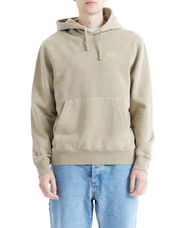 Shield Garment Dyed Hoodie - Safari sold by Deus Ex Machina