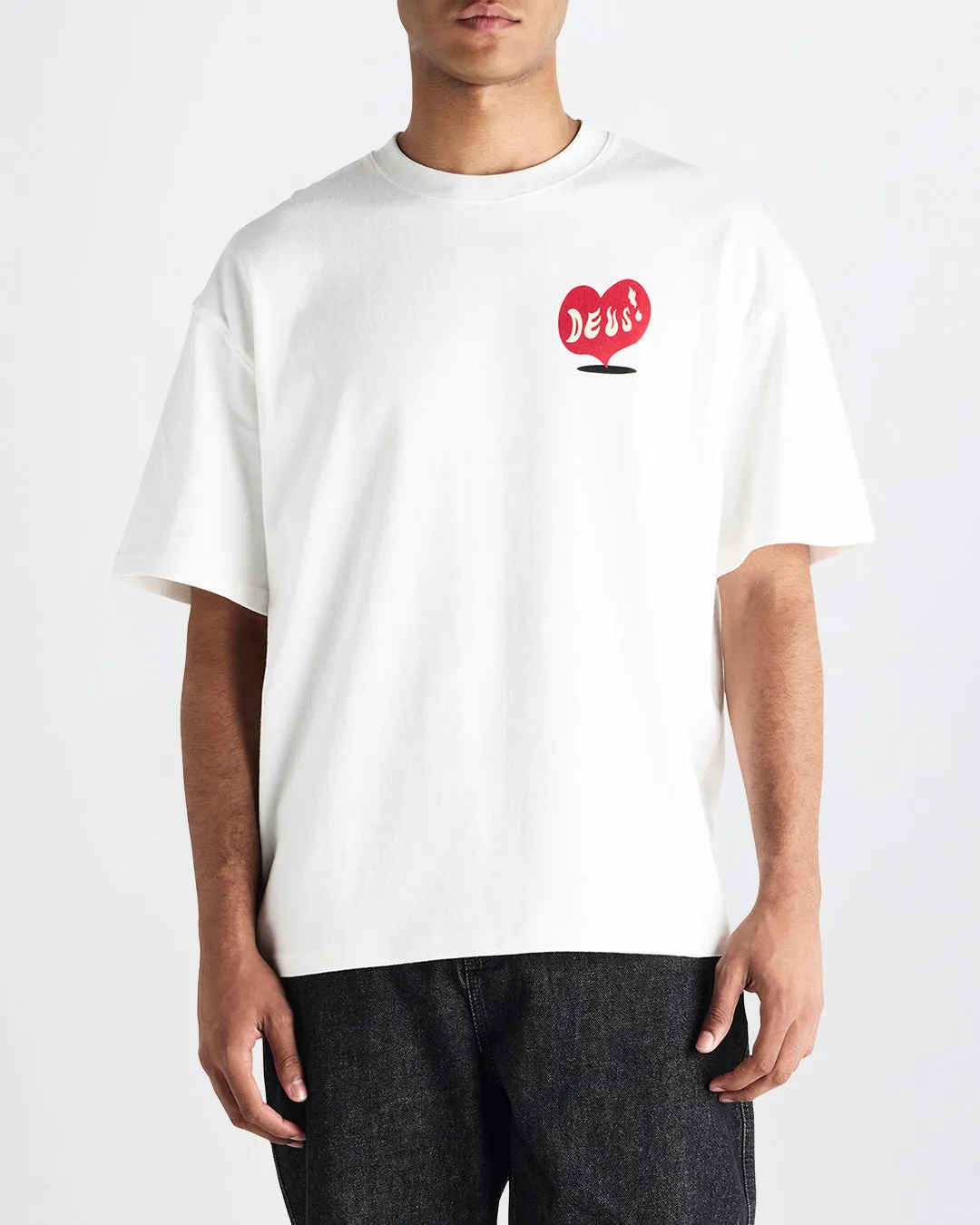 Deep Cut Tee - Vintage White sold by Deus Ex Machina