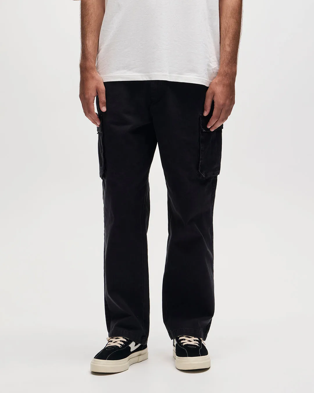 Burly Cargo Pant - Anthracite sold by Deus Ex Machina