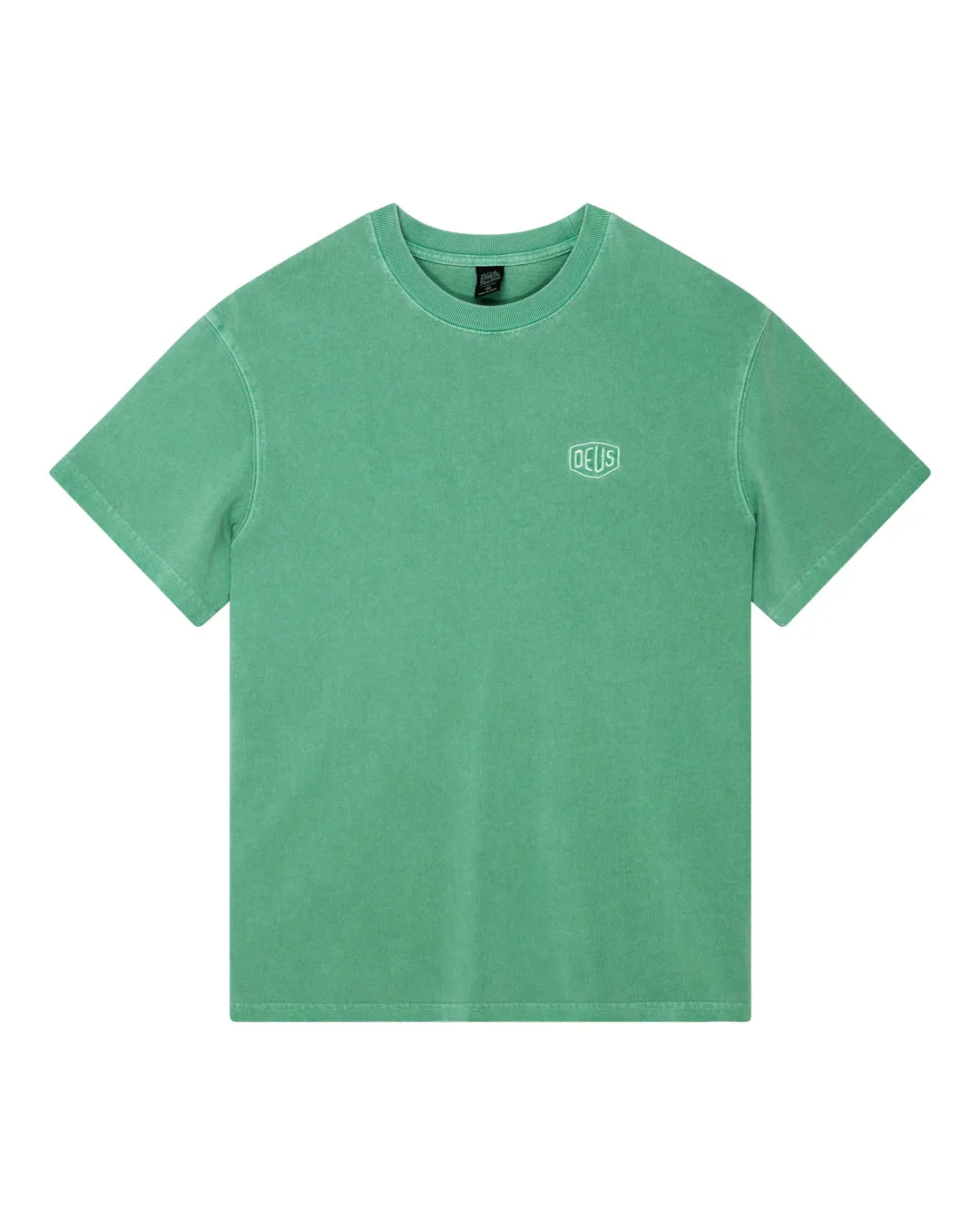 Shield Garment Dyed Tee - Shale Green sold by Deus Ex Machina product image thumbnail 5