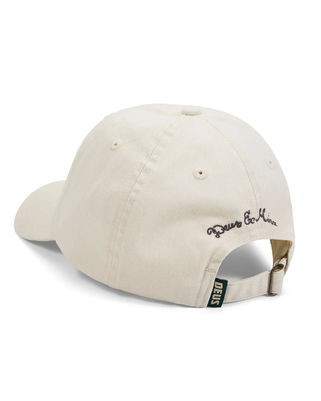 Velocity Dad Cap - Vintage White sold by Deus Ex Machina product image thumbnail 2