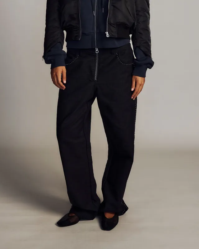 Allusions Pant - Black Rinse Wash made by Deus Ex Machina