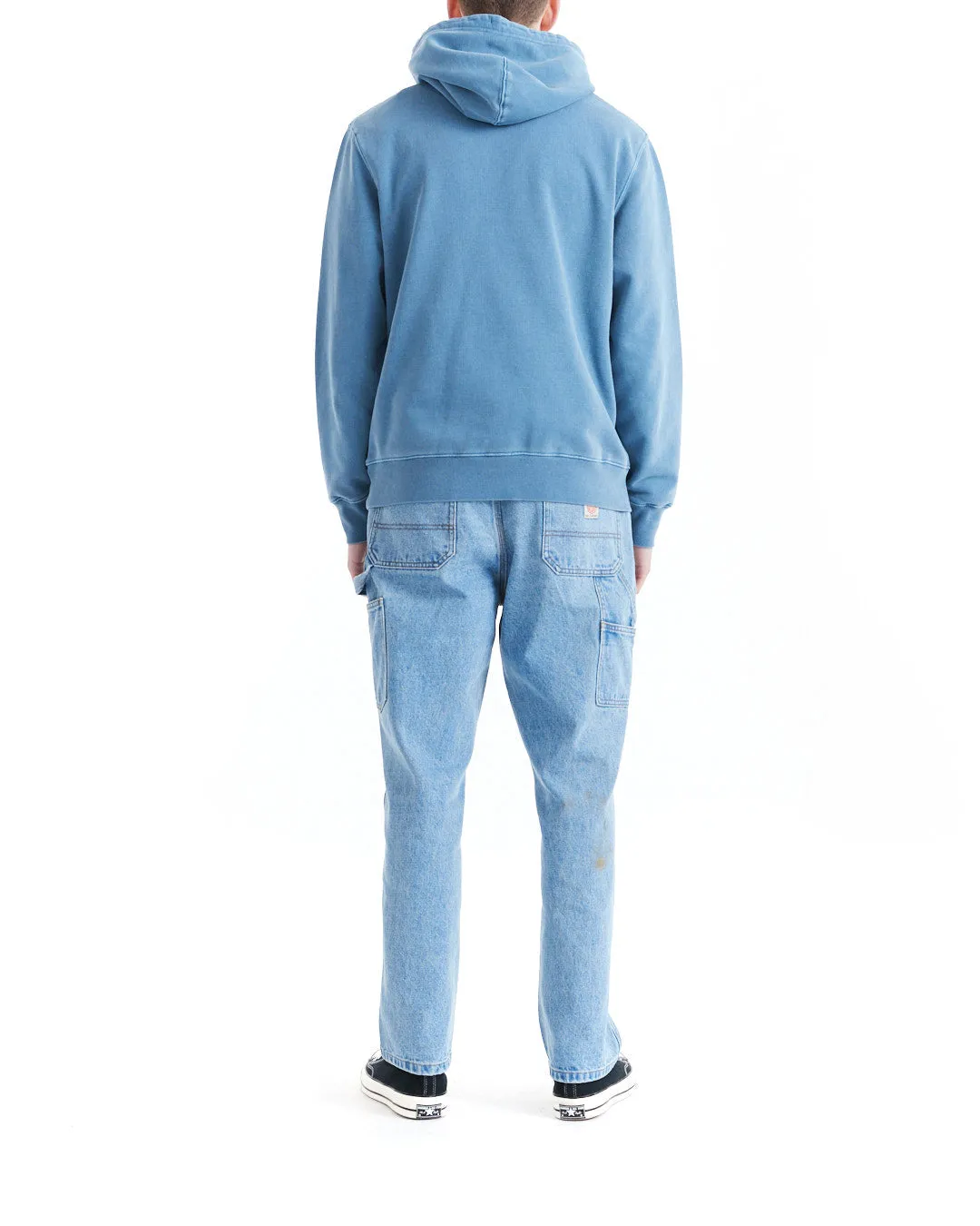 Shield Garment Dyed Hoodie - Legion Blue sold by Deus Ex Machina product image thumbnail 4