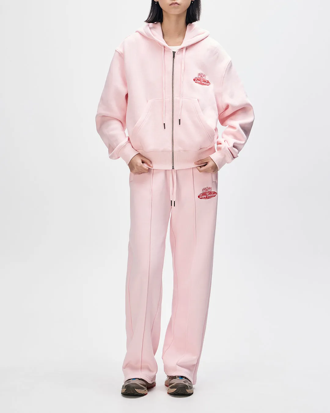 Queens Hoodie - Veiled Pink sold by Deus Ex Machina product image thumbnail 5