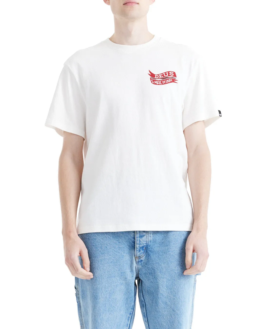 Jailer Sappy Tee - White sold by Deus Ex Machina