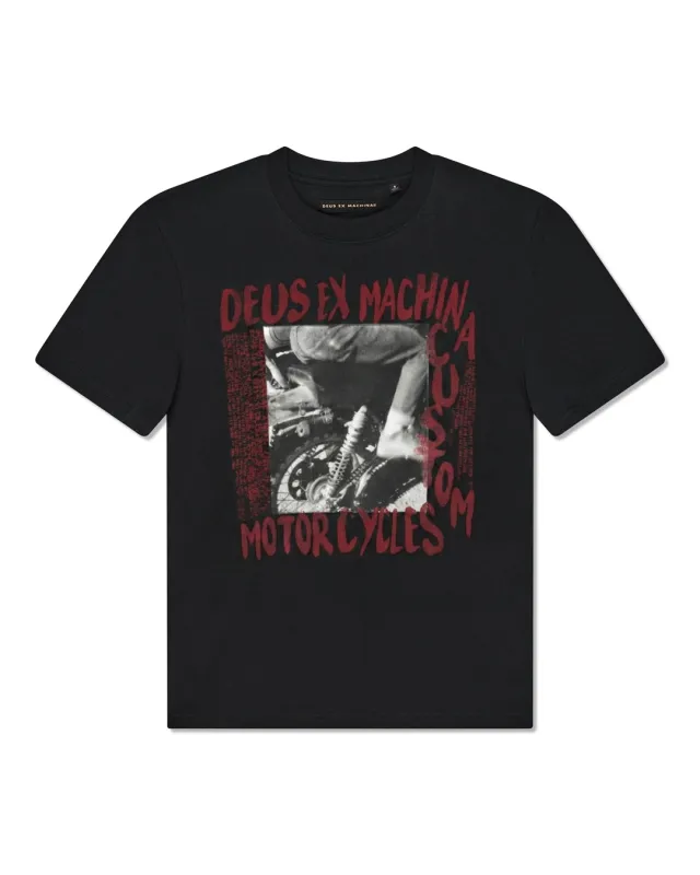Ephemera Tee - Black made by Deus Ex Machina