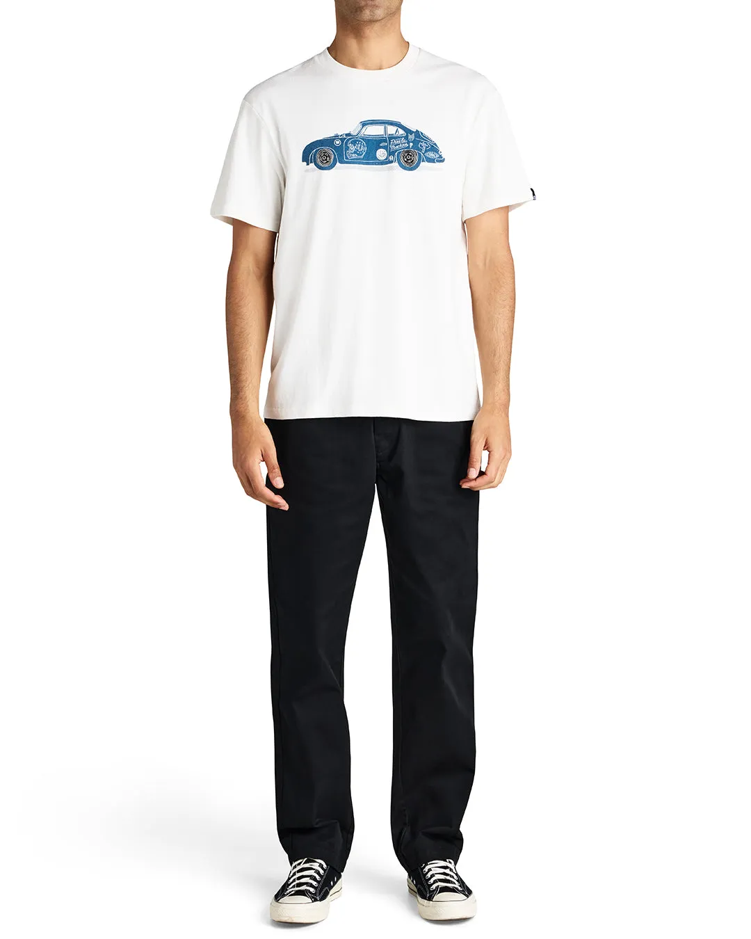 356 Porsche Tee - White sold by Deus Ex Machina product image thumbnail 3