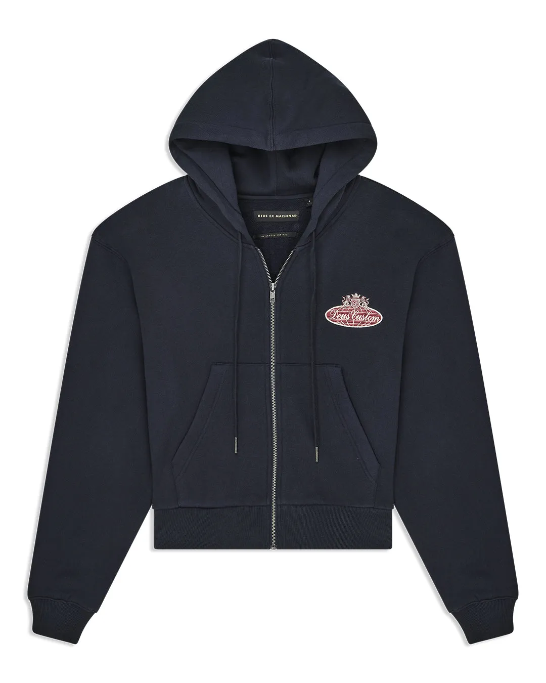 Queens Hoodie - Pageant Blue sold by Deus Ex Machina product image thumbnail 3