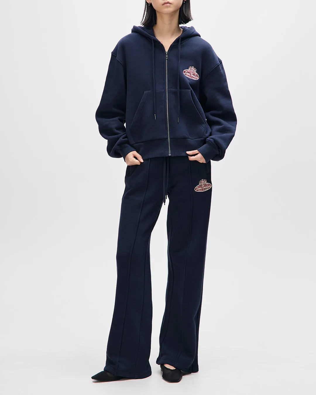 Queens Hoodie - Pageant Blue sold by Deus Ex Machina product image thumbnail 5