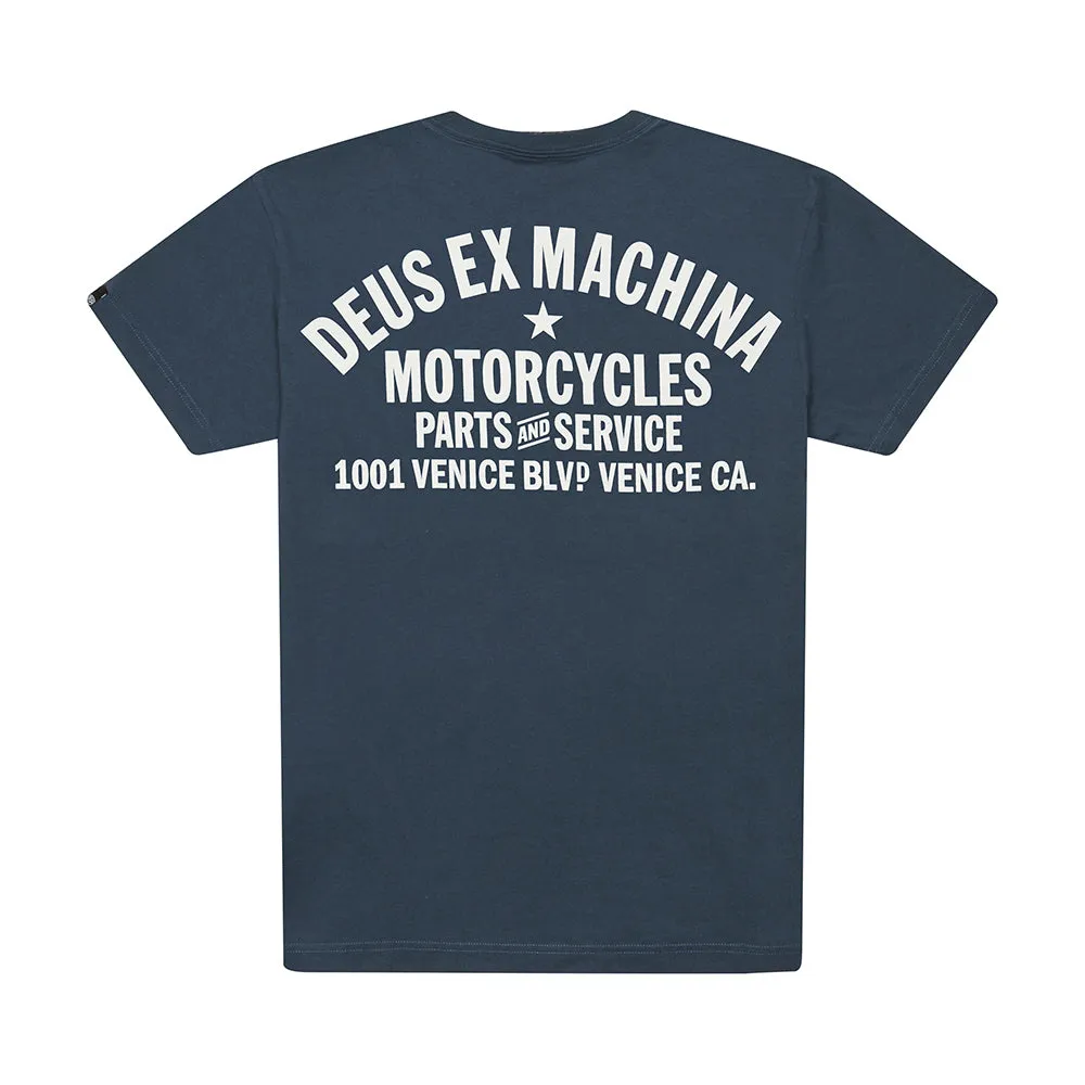 Venice Address - Navy sold by Deus Ex Machina