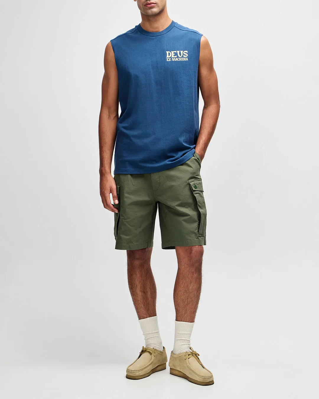 Chinook Muscle - Mechanic Blue sold by Deus Ex Machina product image thumbnail 5