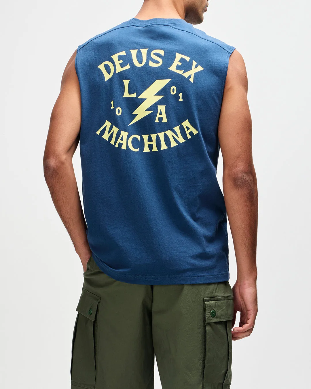 Chinook Muscle - Mechanic Blue sold by Deus Ex Machina product image thumbnail 2