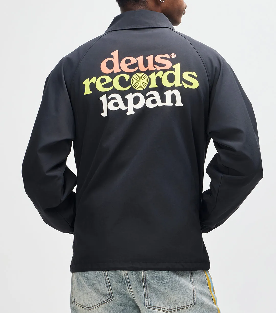 Strata Coach Jacket - Black sold by Deus Ex Machina product image thumbnail 2