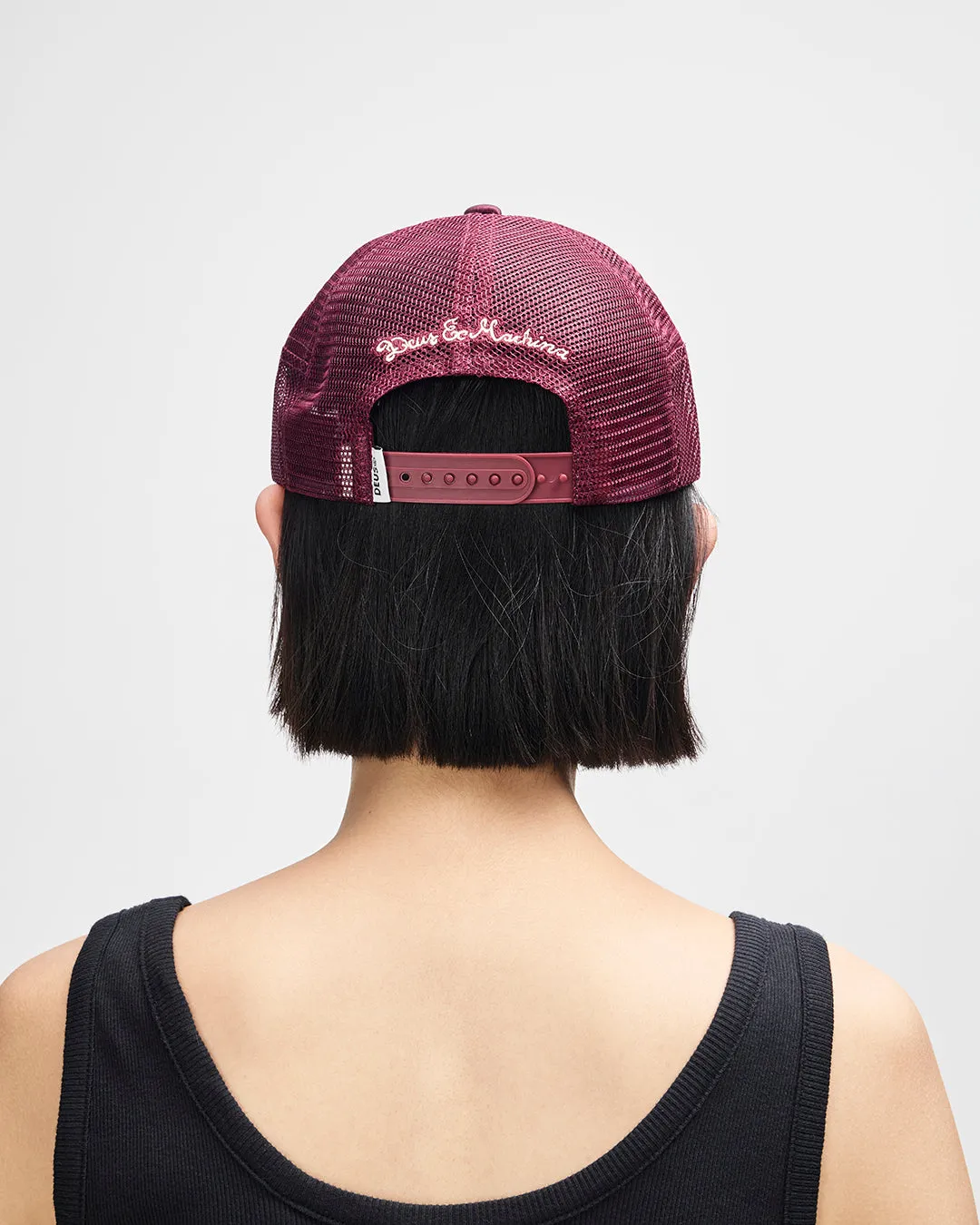 Paris Shield Trucker - Cabernet Red sold by Deus Ex Machina product image thumbnail 2