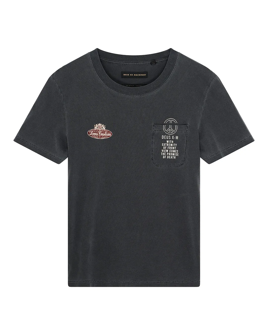 A110 Tee - Anthracite sold by Deus Ex Machina product image thumbnail 3