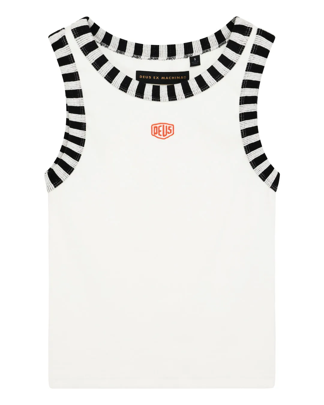 Rally Shield Tank - Antique White sold by Deus Ex Machina product image thumbnail 3