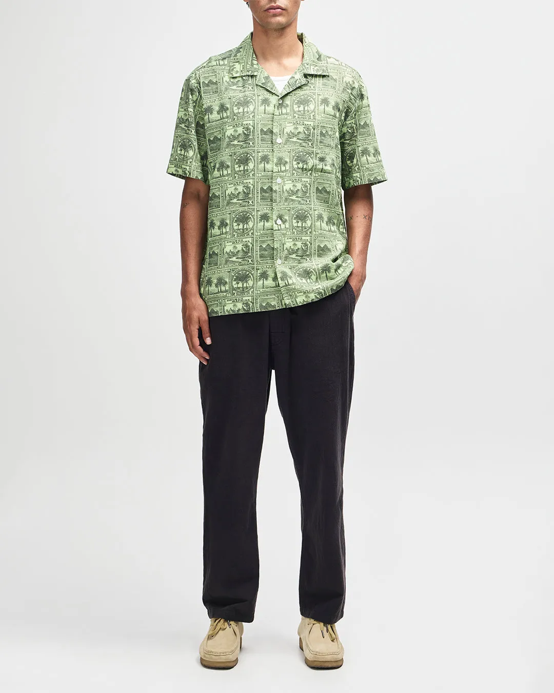 Mail-Man Shirt - Green sold by Deus Ex Machina product image thumbnail 5
