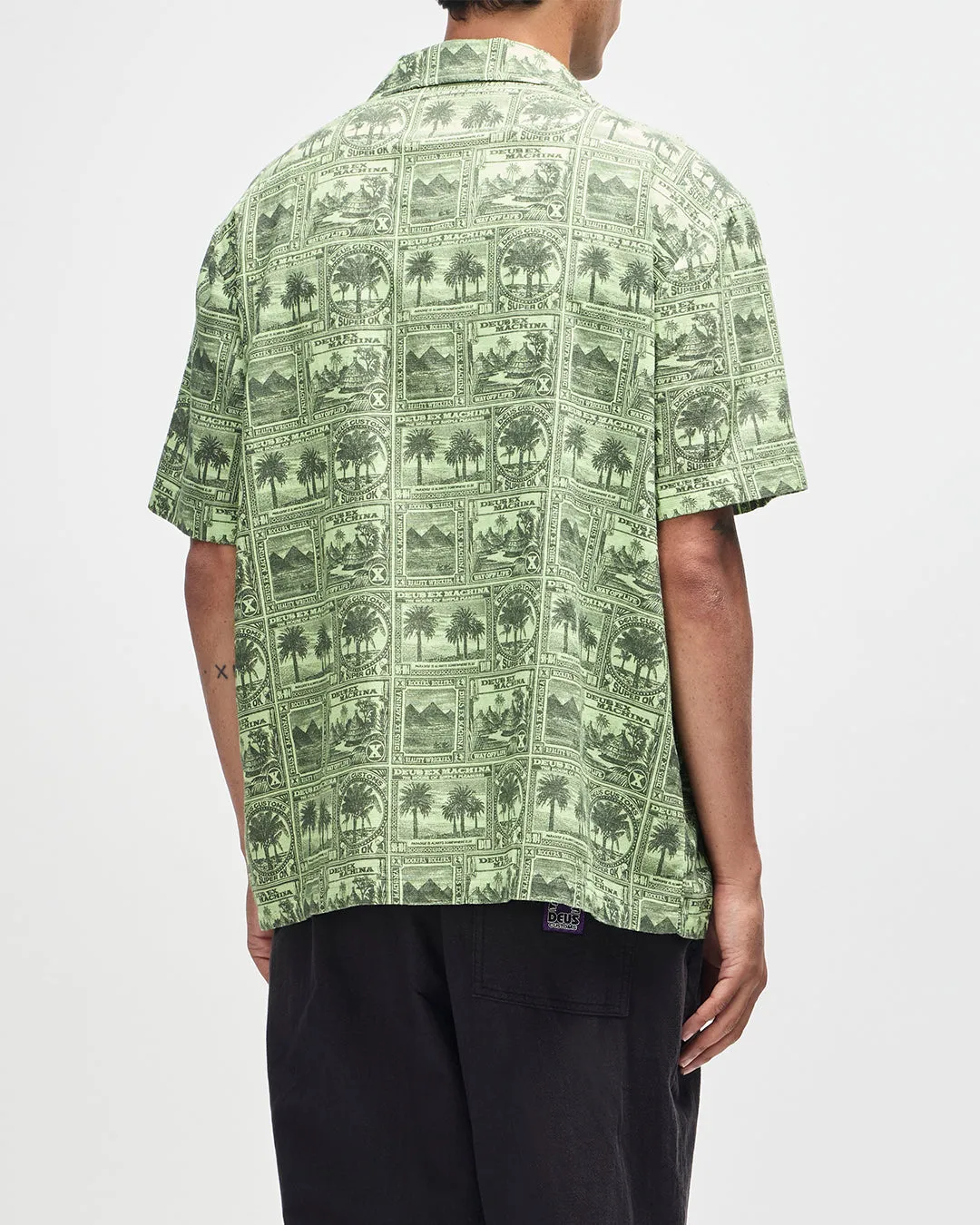 Mail-Man Shirt - Green sold by Deus Ex Machina product image thumbnail 2