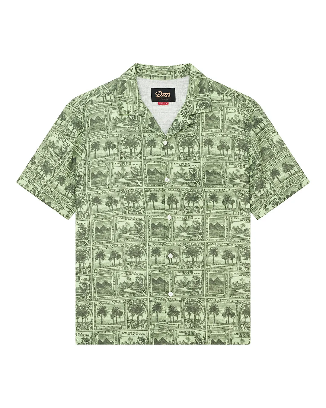 Mail-Man Shirt - Green sold by Deus Ex Machina product image thumbnail 3