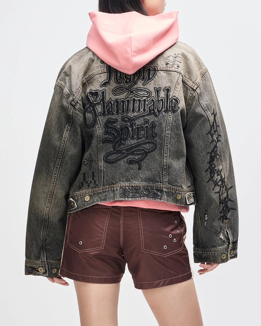 Mephistopheles Noir Jacket - Dirty Anthracite sold by Deus Ex Machina product image thumbnail 5