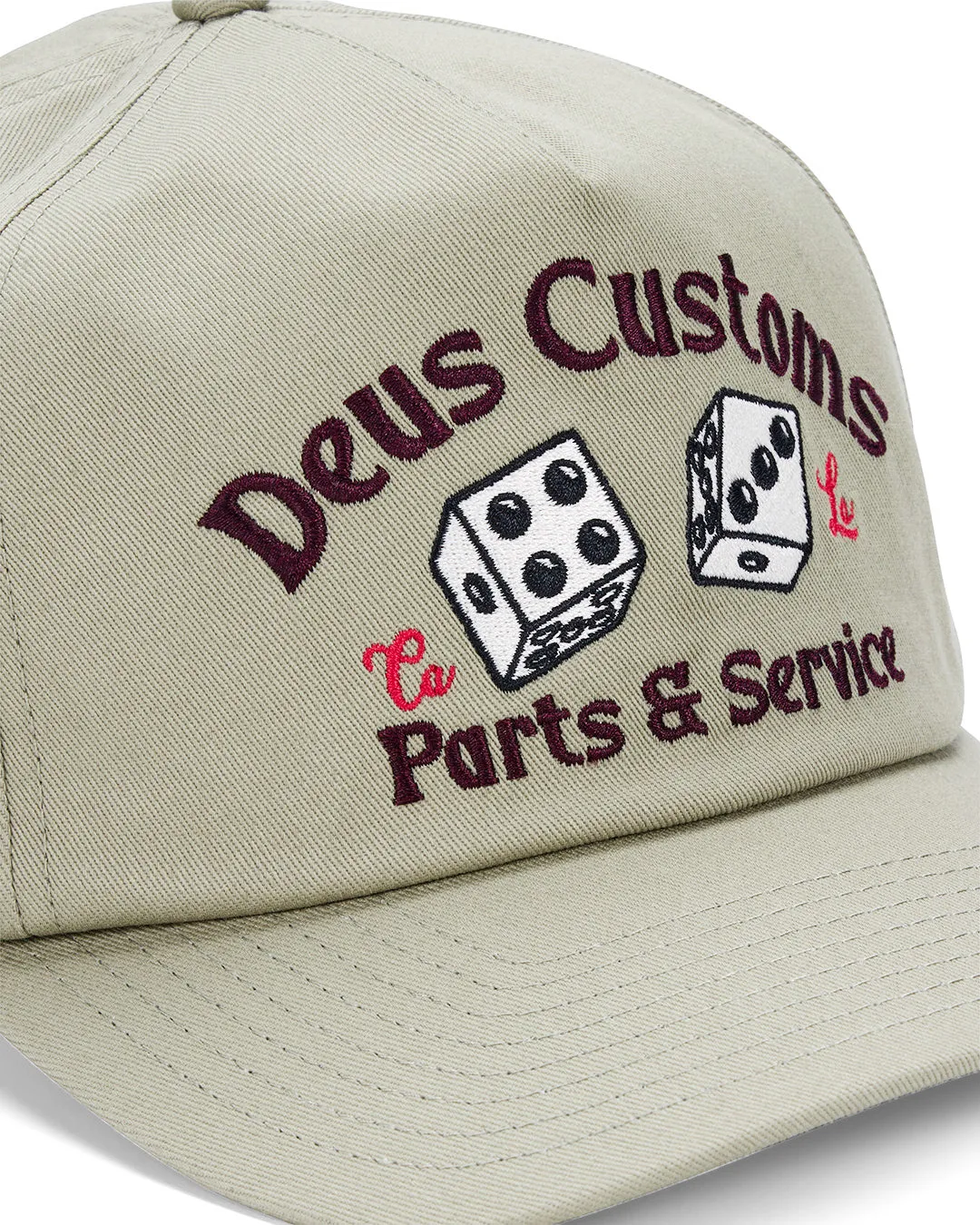 Knucklebones Cap - Olive Green sold by Deus Ex Machina product image thumbnail 5