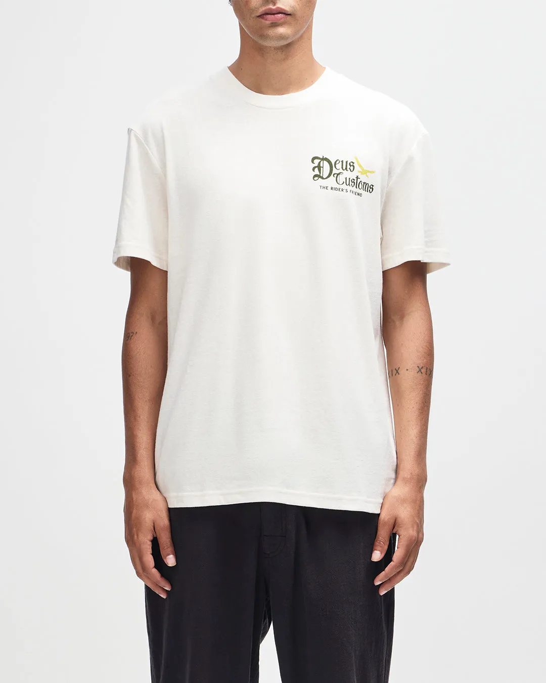 Beep-Beep Tee - Dirty White sold by Deus Ex Machina