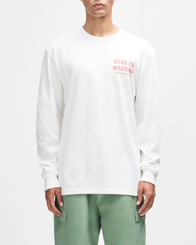 Kumbaya Ls Tee - Vintage White made by Deus Ex Machina