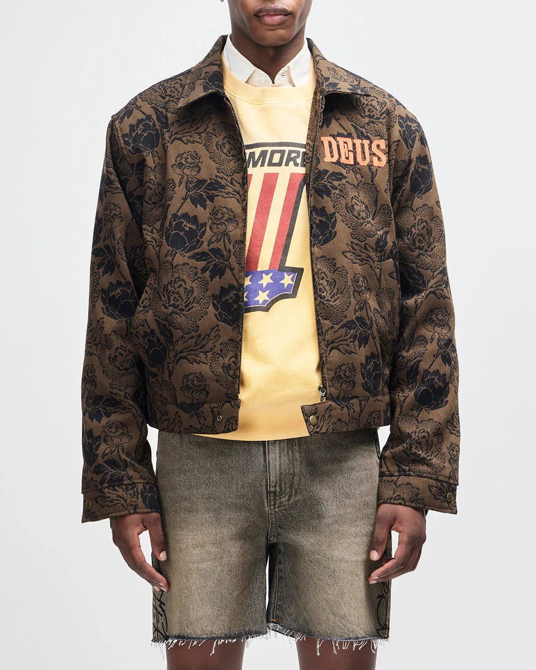 Danse Macabre Jacket - Brass Brown sold by Deus Ex Machina