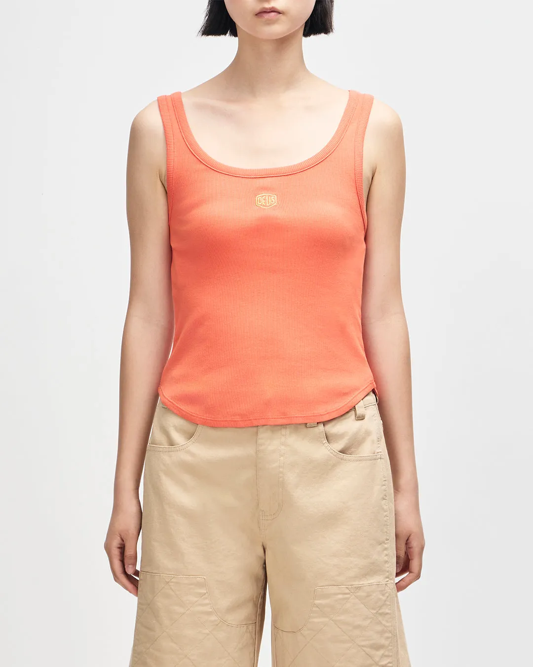 June Shield Tank - Black sold by Deus Ex Machina