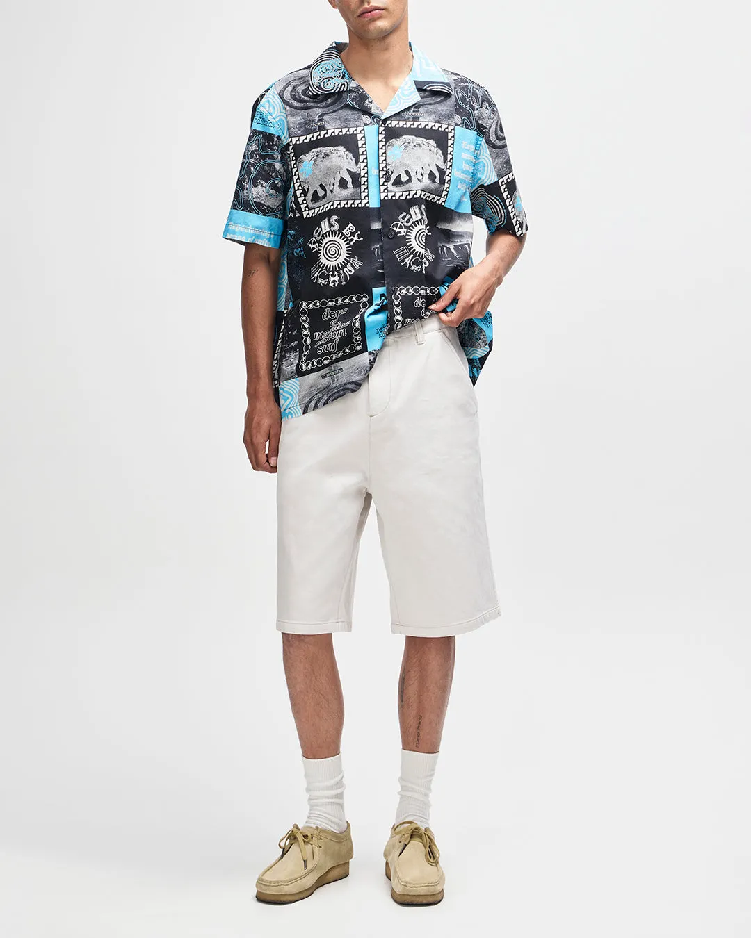 Stringer Walk Short - Dirty White sold by Deus Ex Machina product image thumbnail 5