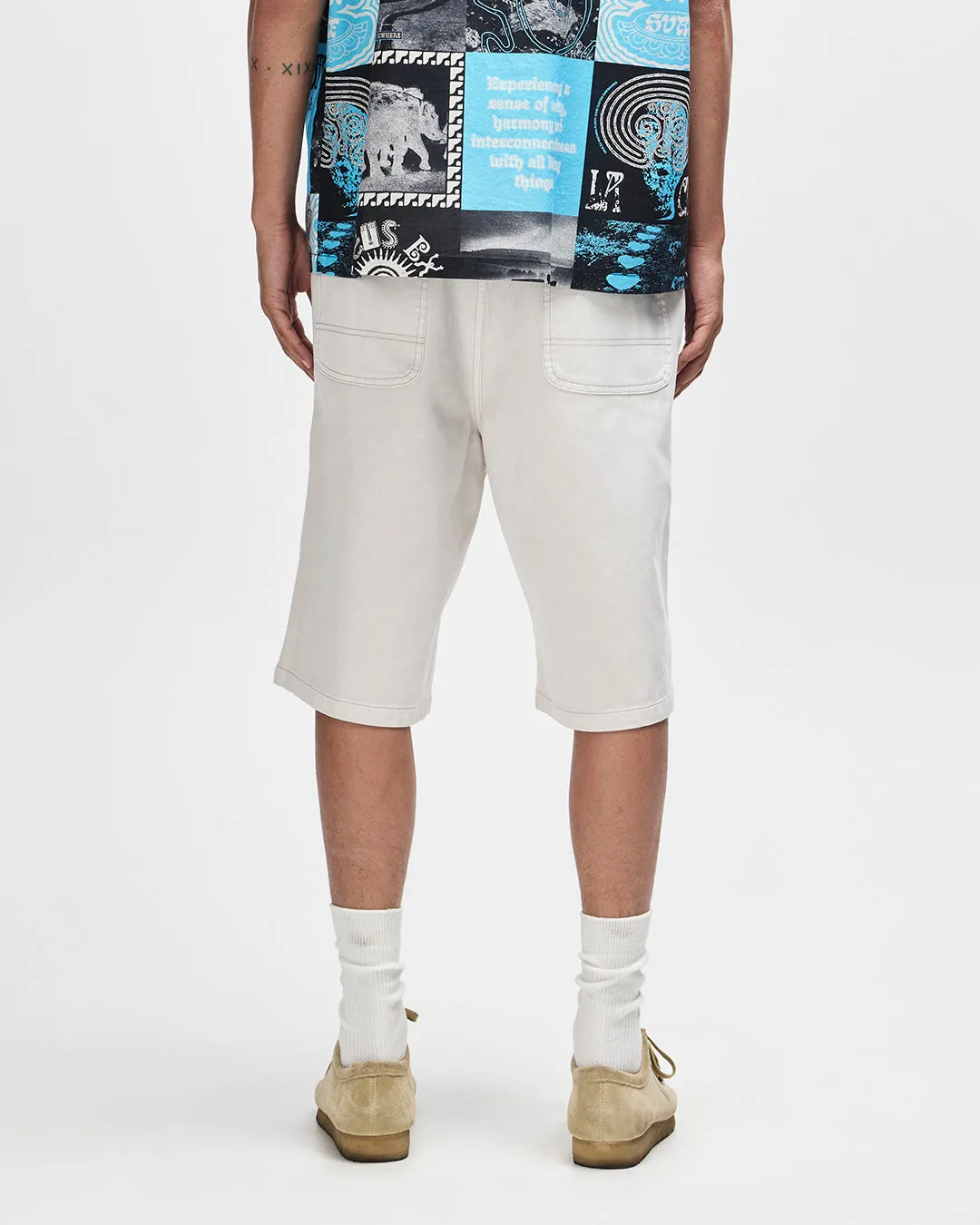 Stringer Walk Short - Dirty White sold by Deus Ex Machina product image thumbnail 2