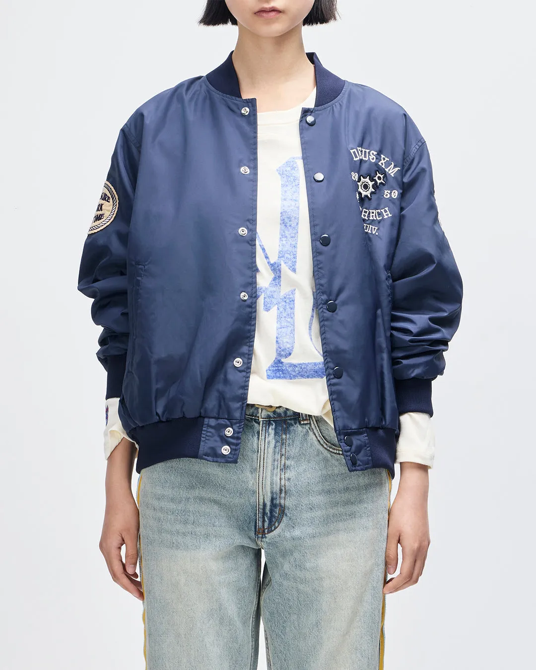 Horsepower Jacket - Black Iris sold by Deus Ex Machina product image thumbnail 2