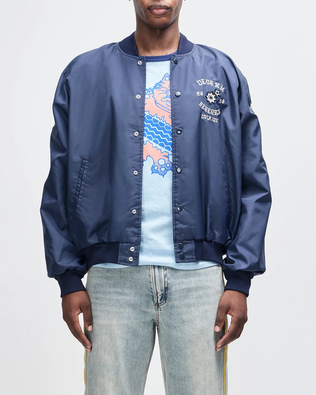 Horsepower Jacket - Black Iris sold by Deus Ex Machina