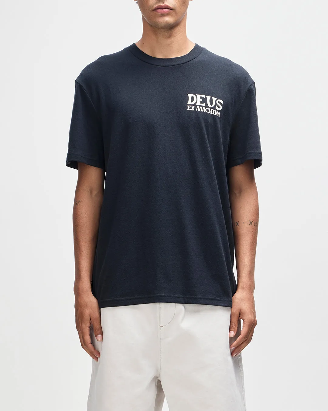 Chinook Tee - Black sold by Deus Ex Machina