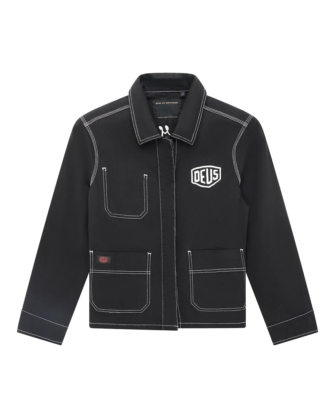Vulkan Overshirt - Black sold by Deus Ex Machina product image thumbnail 3