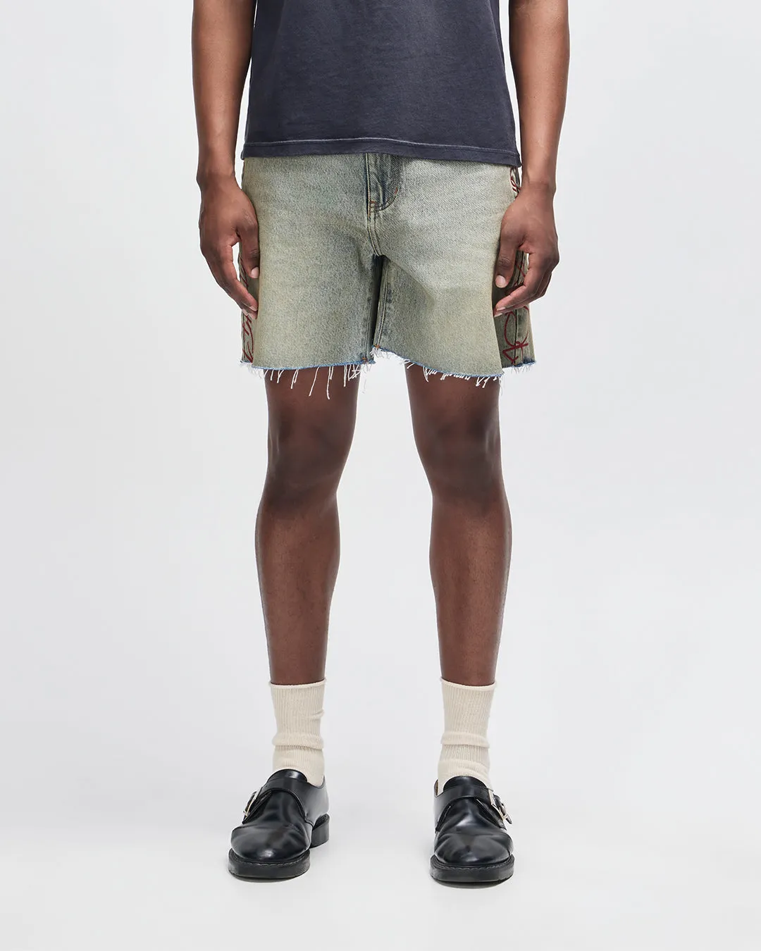 La Magie Short - Dirty Denim sold by Deus Ex Machina product image thumbnail 2