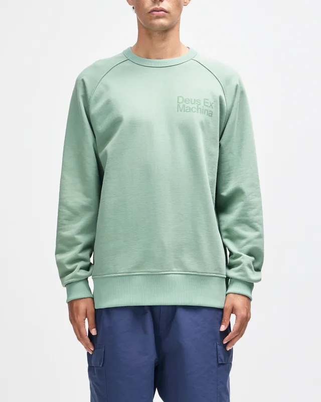 Plenty Good Crew - Loden Frost Green sold by Deus Ex Machina