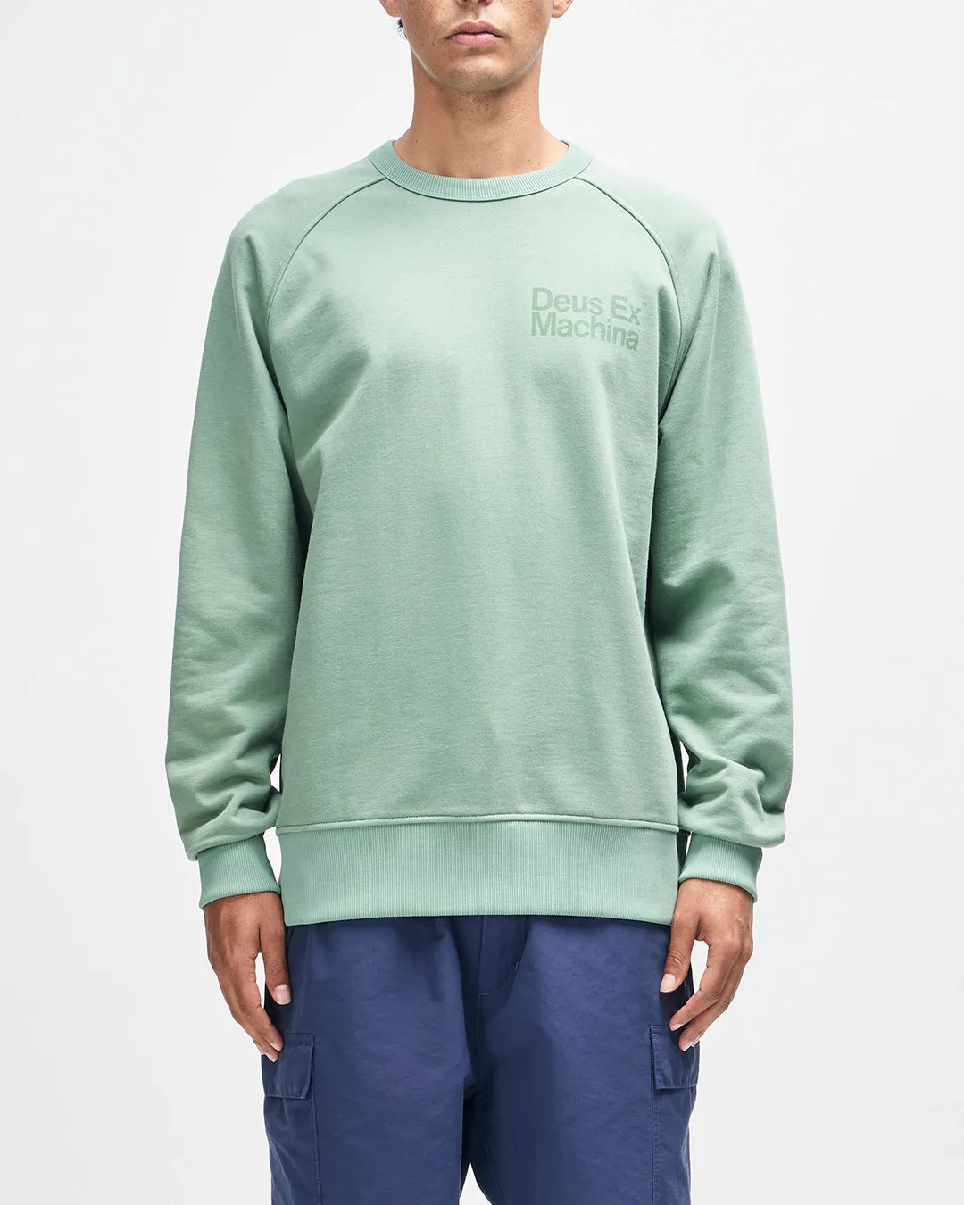 Plenty Good Crew - Loden Frost Green sold by Deus Ex Machina