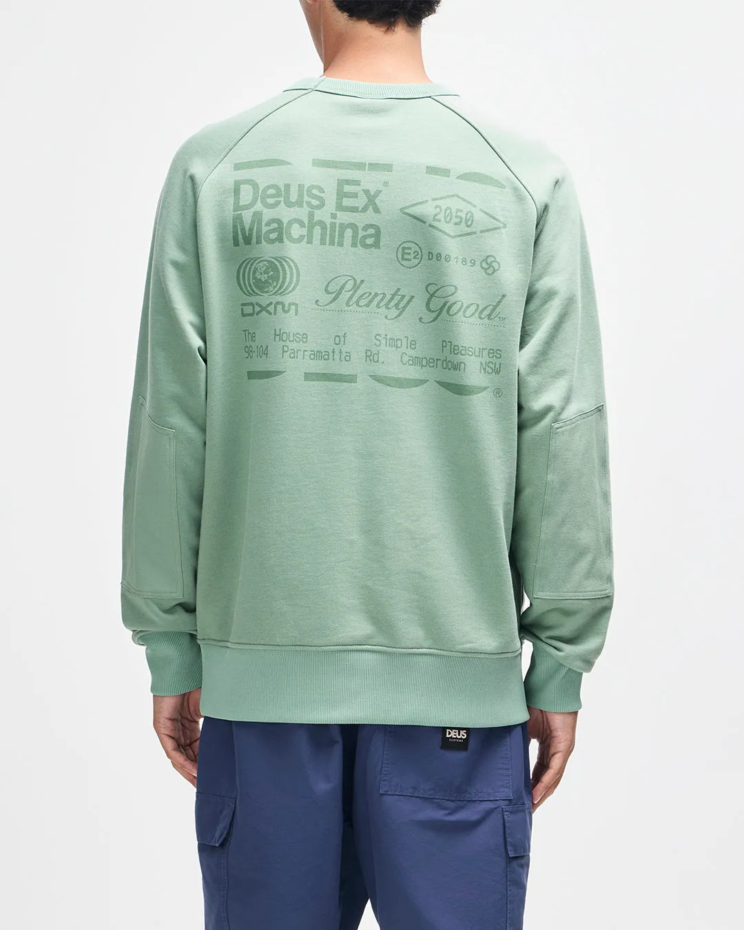 Plenty Good Crew - Loden Frost Green sold by Deus Ex Machina product image thumbnail 2