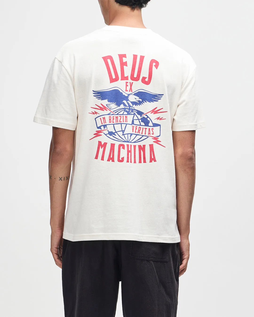 Claw-Some Whizz Tee - Dirty White sold by Deus Ex Machina product image thumbnail 2