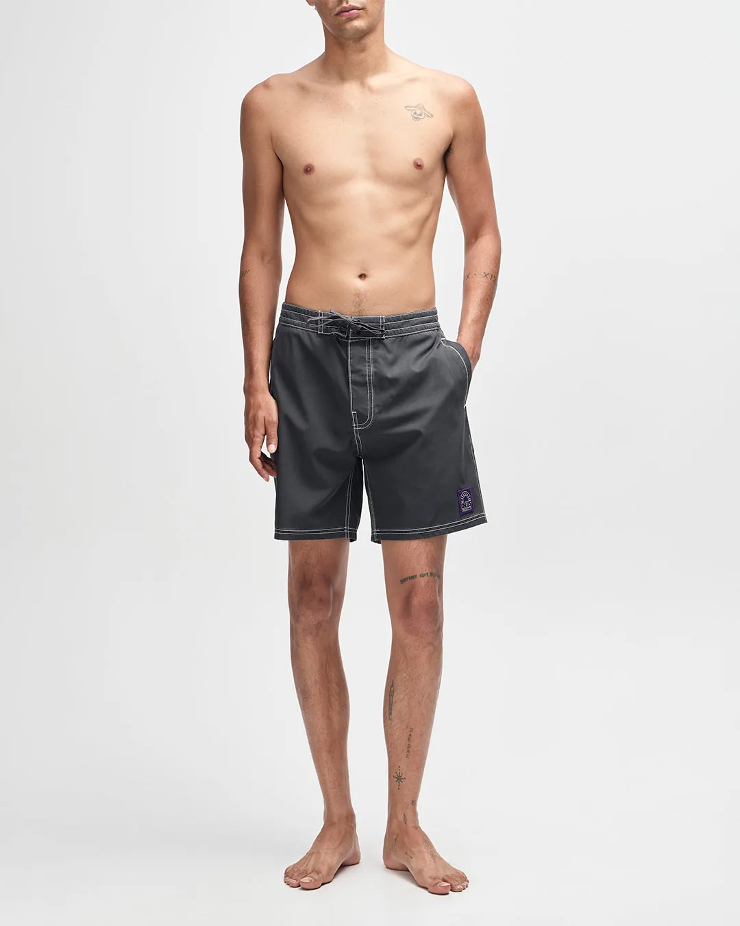 Aerial Mesh Boardshort - Anthracite sold by Deus Ex Machina product image thumbnail 5