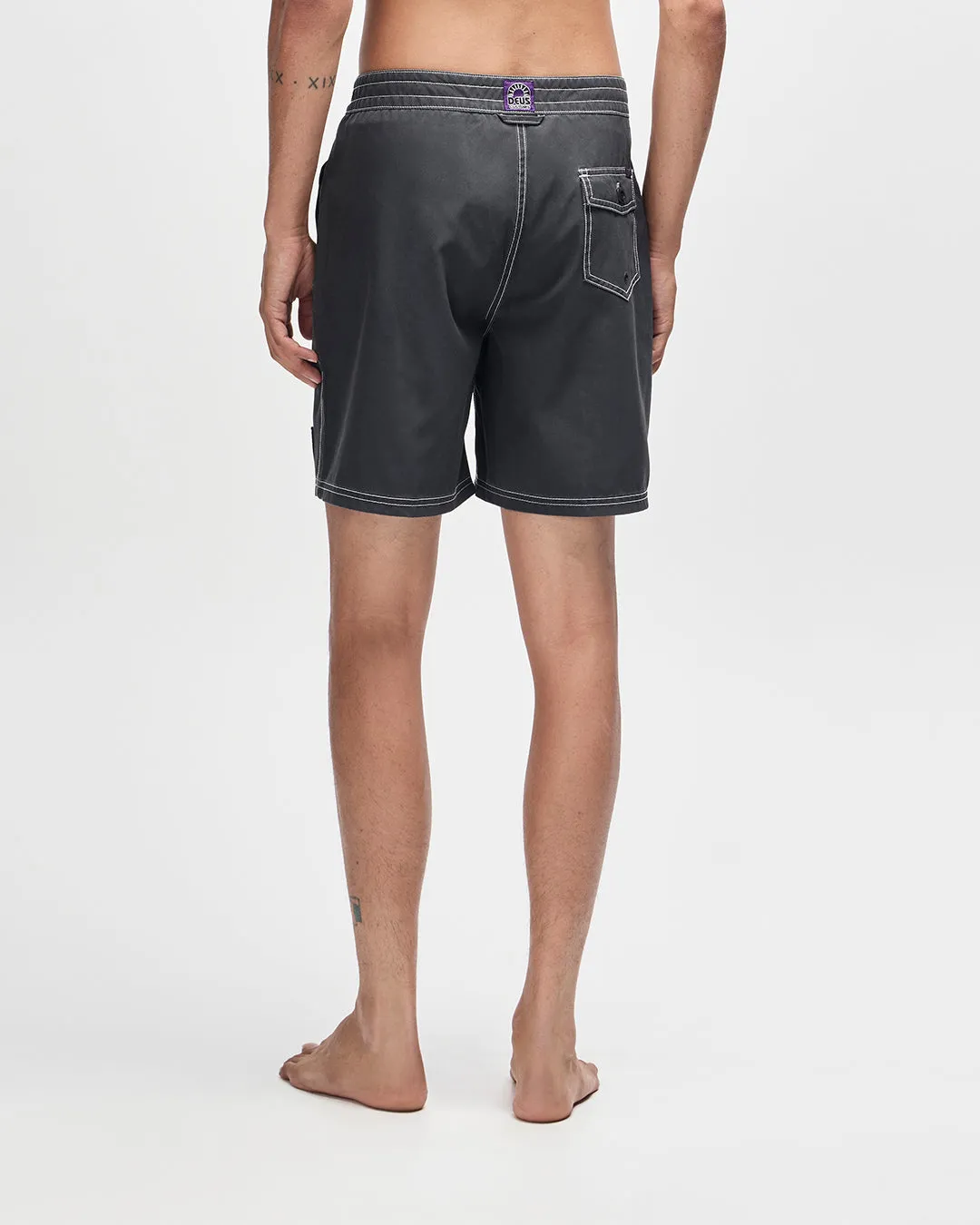 Aerial Mesh Boardshort - Anthracite sold by Deus Ex Machina product image thumbnail 2