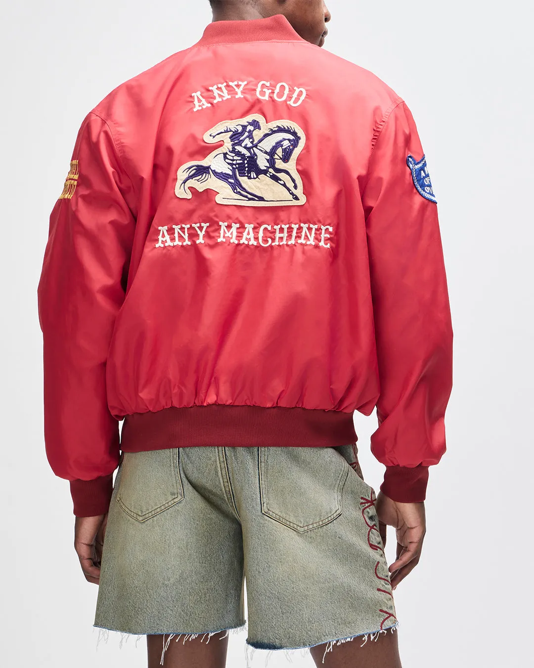 Horsepower Jacket - Racing Red sold by Deus Ex Machina product image thumbnail 5