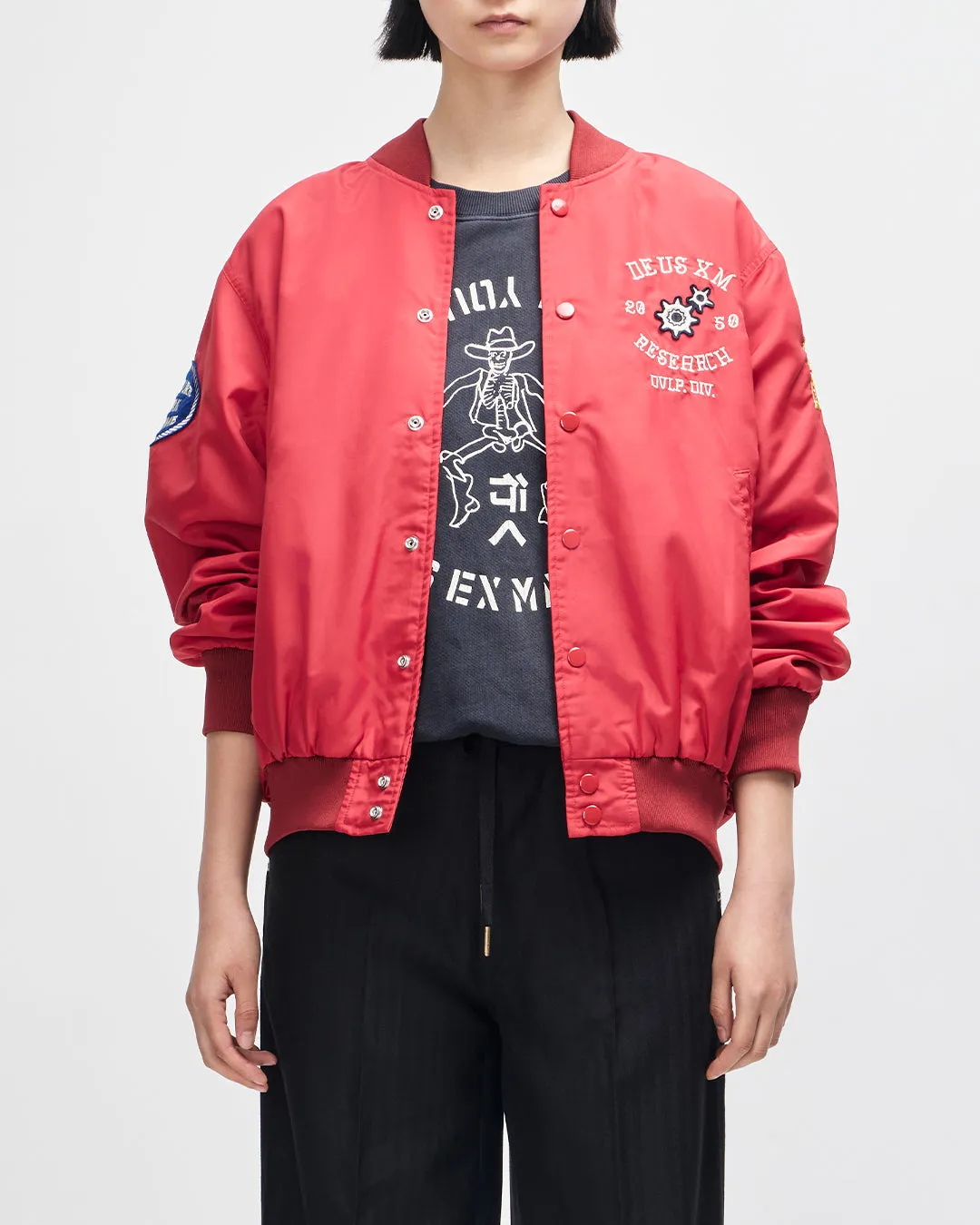 Horsepower Jacket - Racing Red sold by Deus Ex Machina product image thumbnail 2